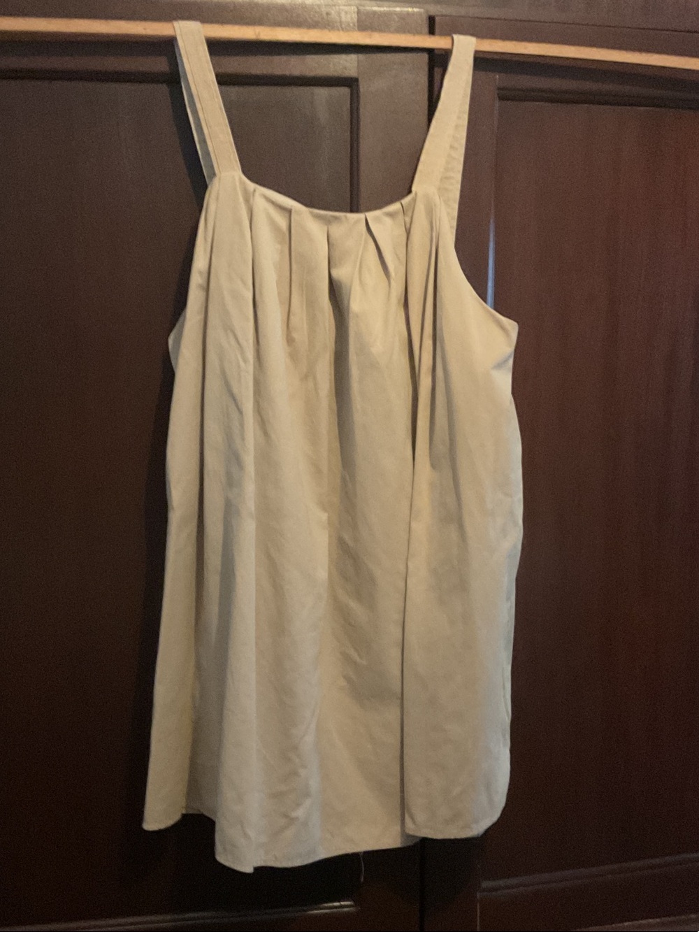 Zara Cream Pleated Dress - size 13-14. In excellent condition.